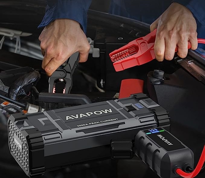 AVAPOW Car Battery Jump Starter 3000A