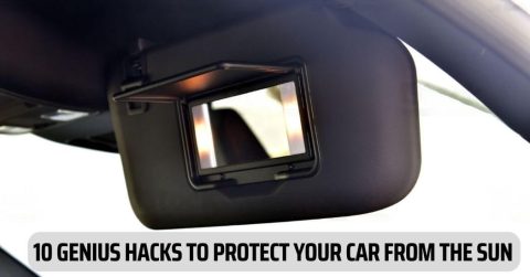 10 Genius Hacks to Protect Your Car From The Sun in Open Parking