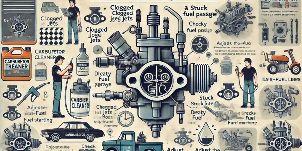 Carburetor Troubleshooting & Maintenance Tips