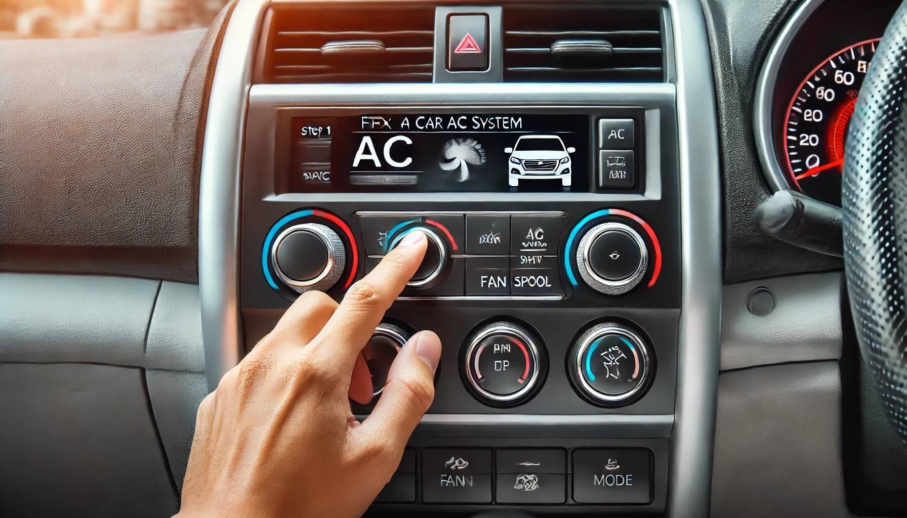 Common Signs Your Car AC Needs Fixing