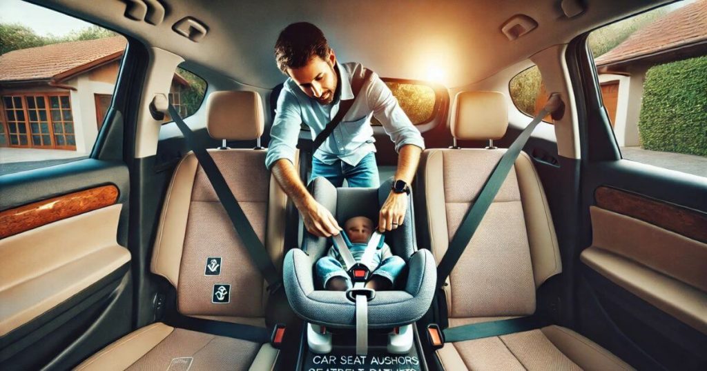 how to fix infant seat in car