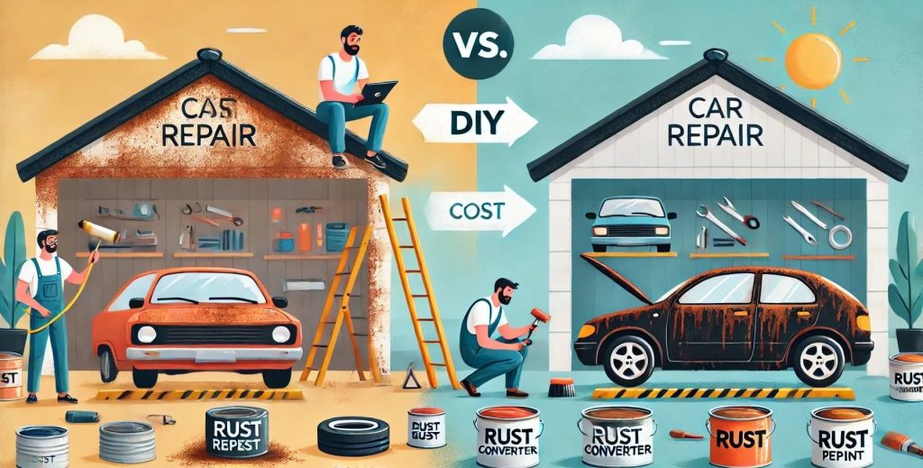 Cost of Car Rust Repair: DIY vs. Professional