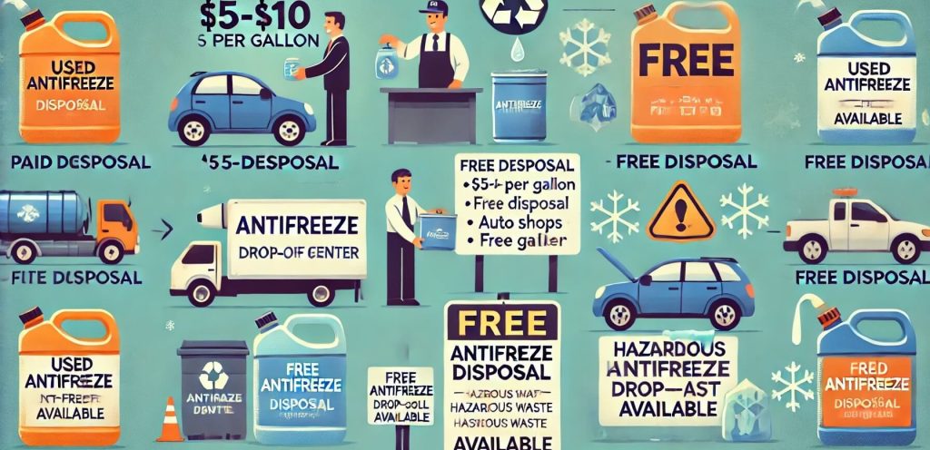 Costs and Free Antifreeze Disposal Options