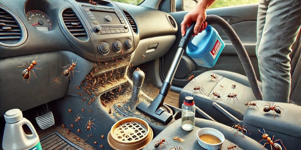 How to Get Rid of Ants in Car – Fast & Naturally