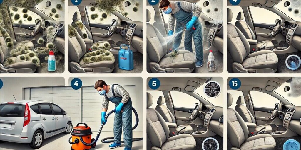 How to Get Rid of Mold in Your Car