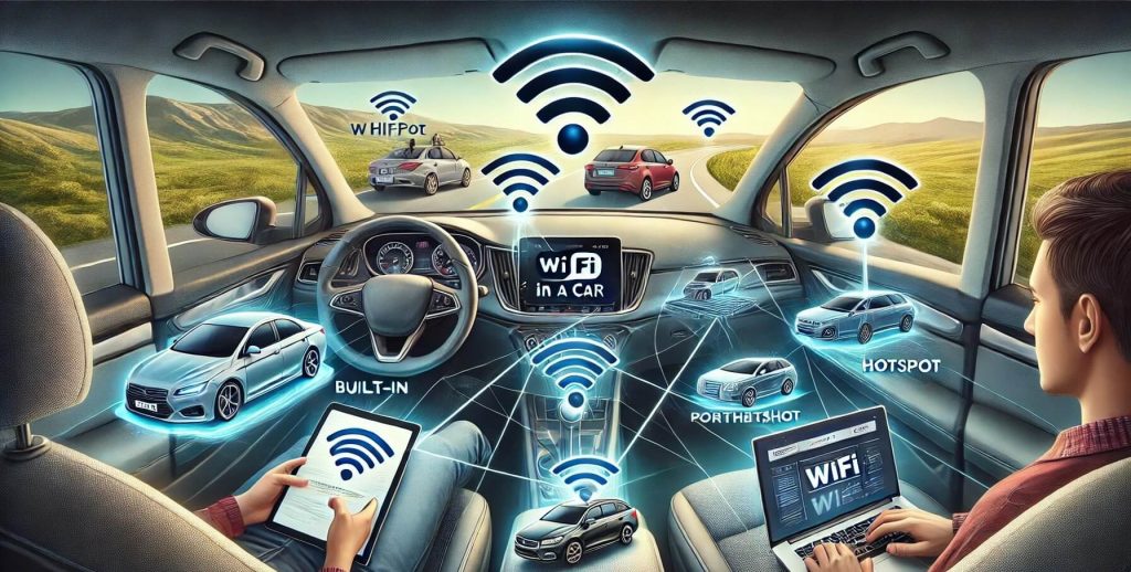 how to get wifi in car