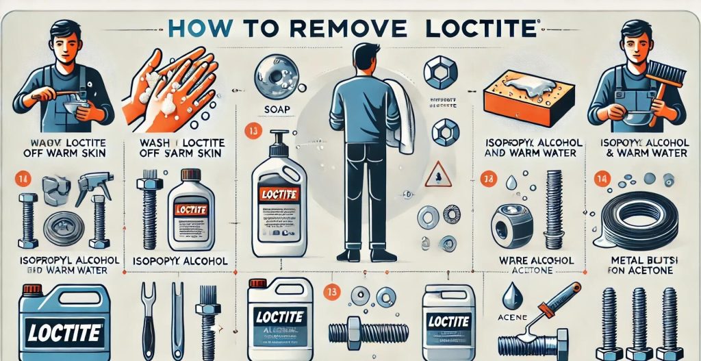 How to Remove Loctite from Different Surfaces