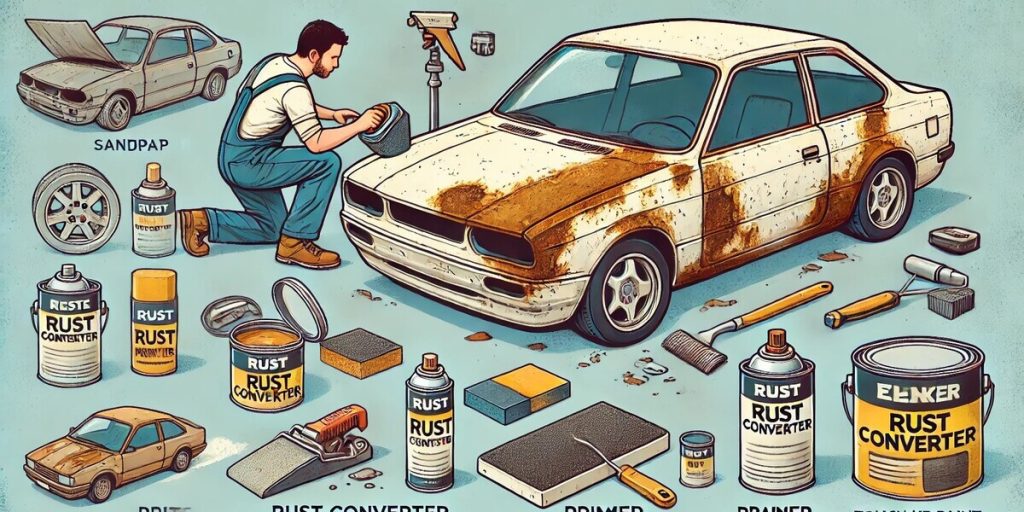 How to repair cars rust