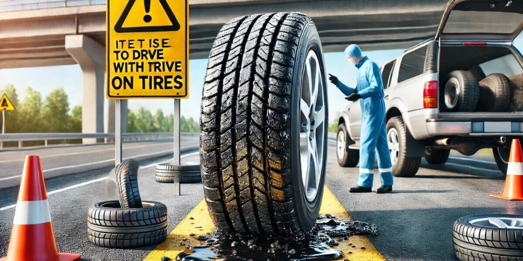 Is It Safe to Drive with Tar on Your Tires