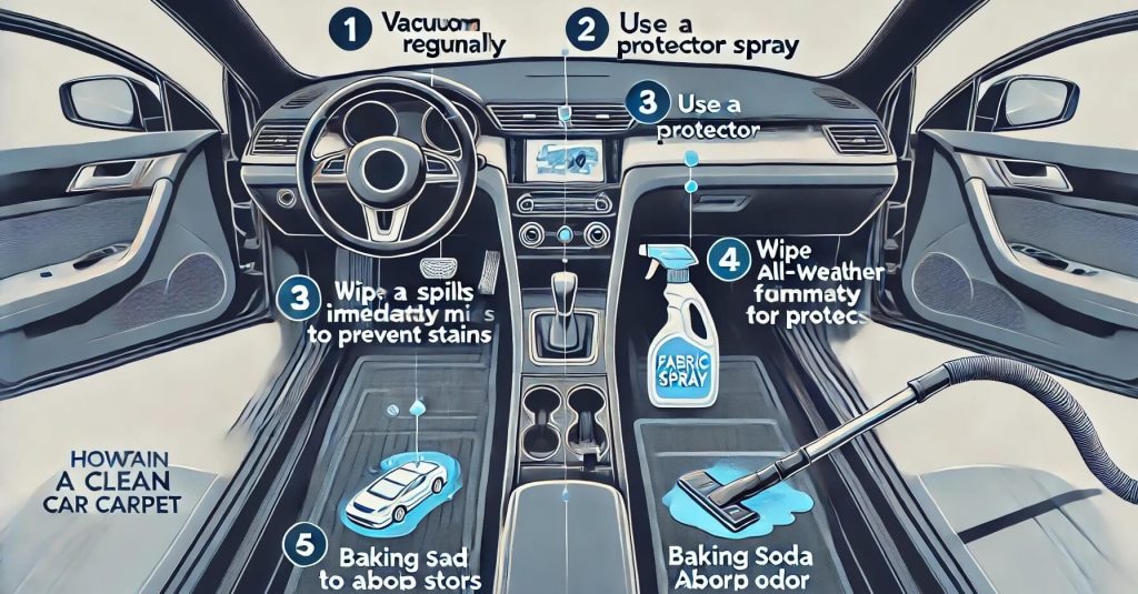 Maintaining a Clean Car Carpet