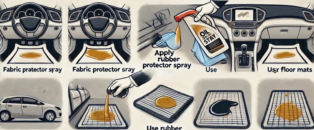 Preventing Future Oil Stains in Your Car Carpet