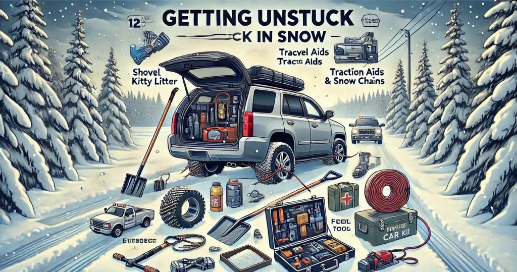 Essential Tools and Optional Gear for Getting Unstuck in the Snow