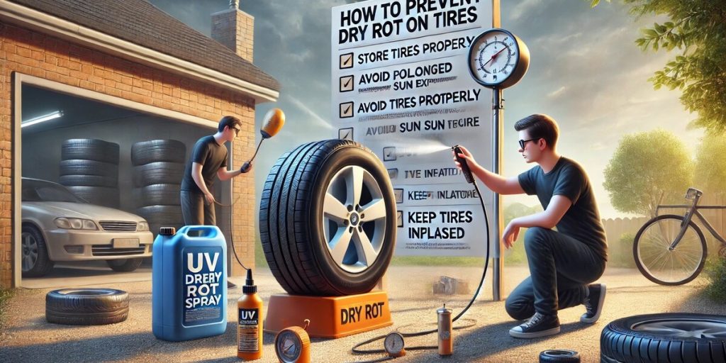 How to Prevent Dry Rot on Tires