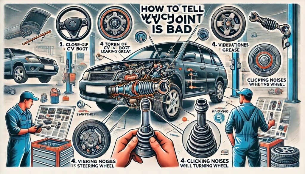 How to tell which CV joint is bad