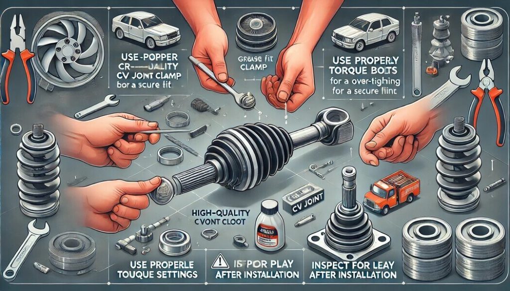 Tips for Changing CV Joint Boots and Safe Removal