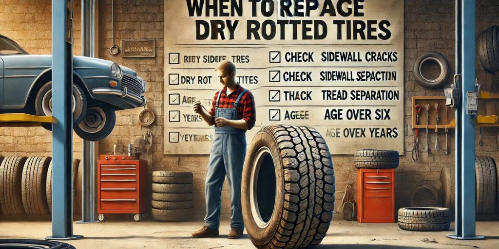 When to Replace Dry Rotted Tires