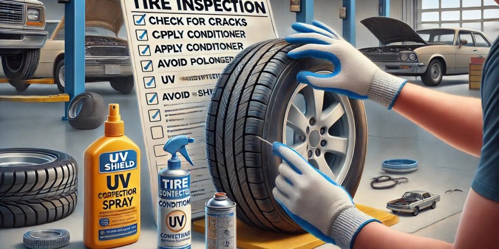 how to fix dry rotted tires