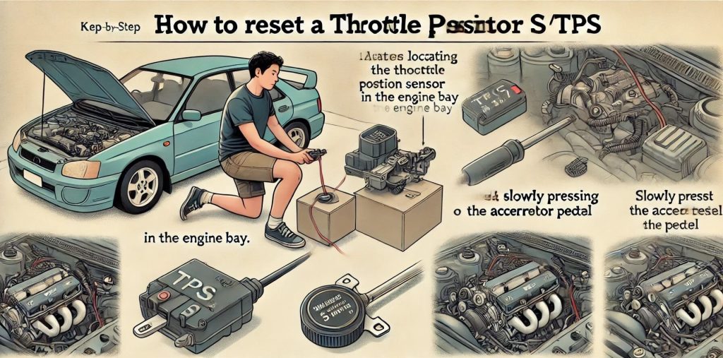 how to reset throttle position sensor